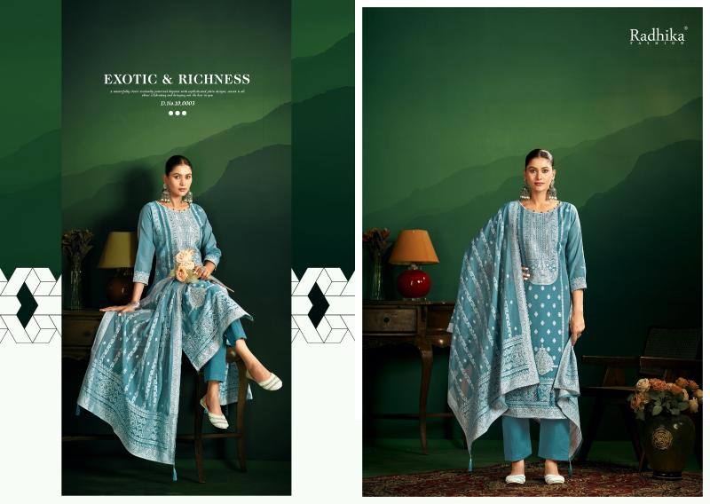Azara banarashi adah-11 wholesale dress materials in surat with price  - wholesale export